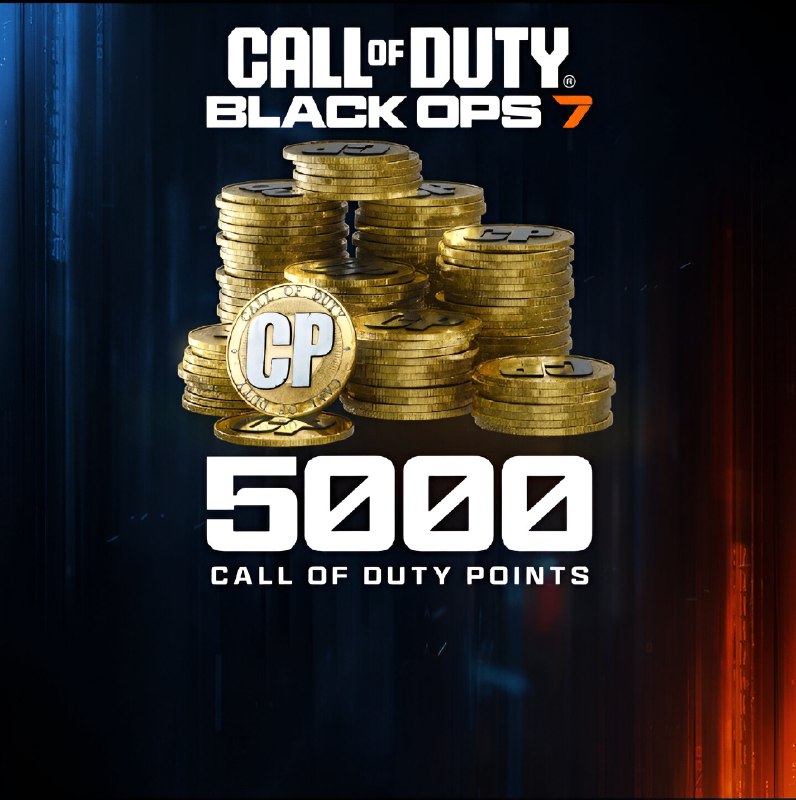 Call Of Duty 5,000 CP Points