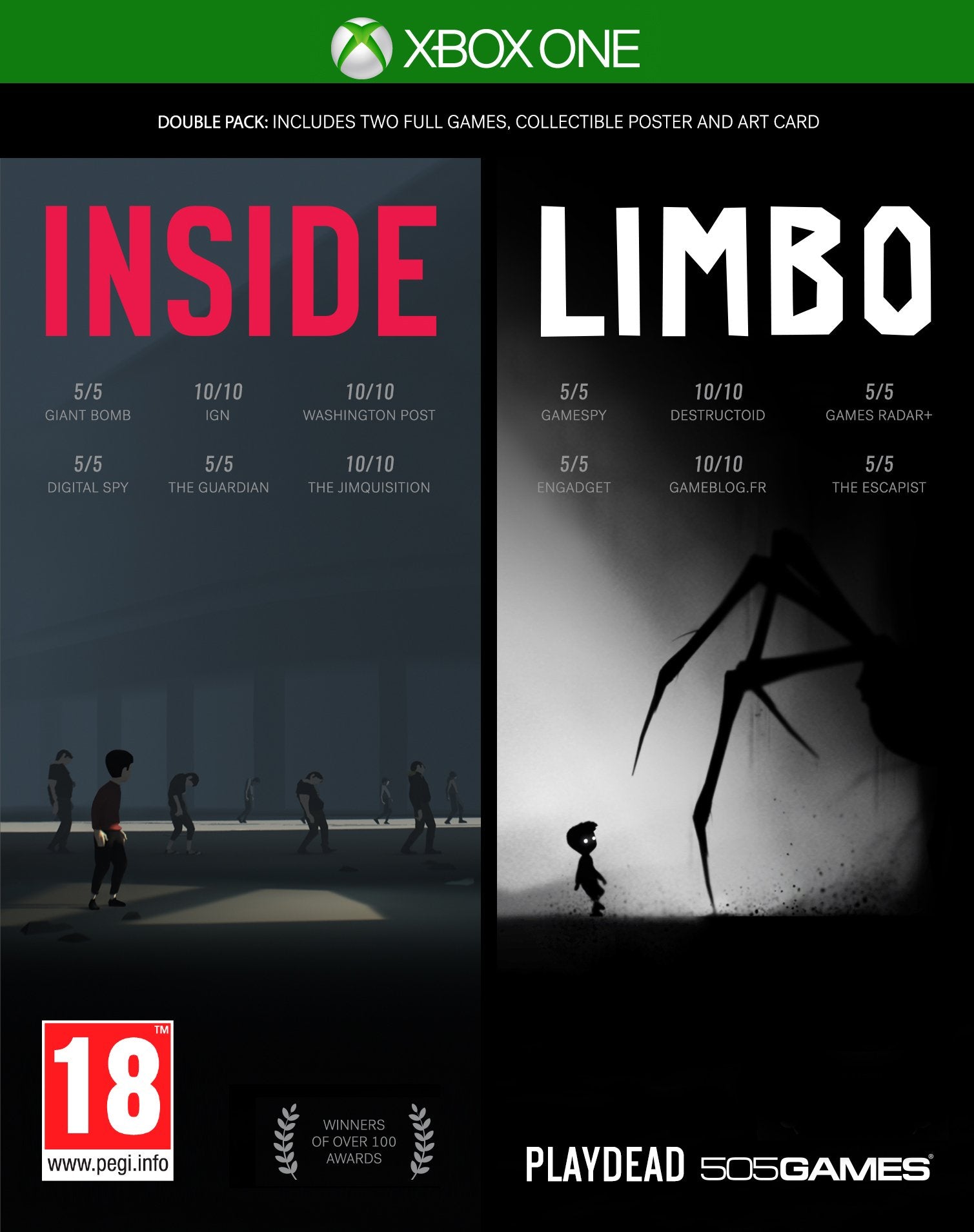 Inside & Limbo Bundle Xbox