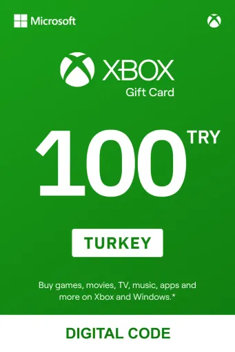 Xbox Gift Card 100 TRY