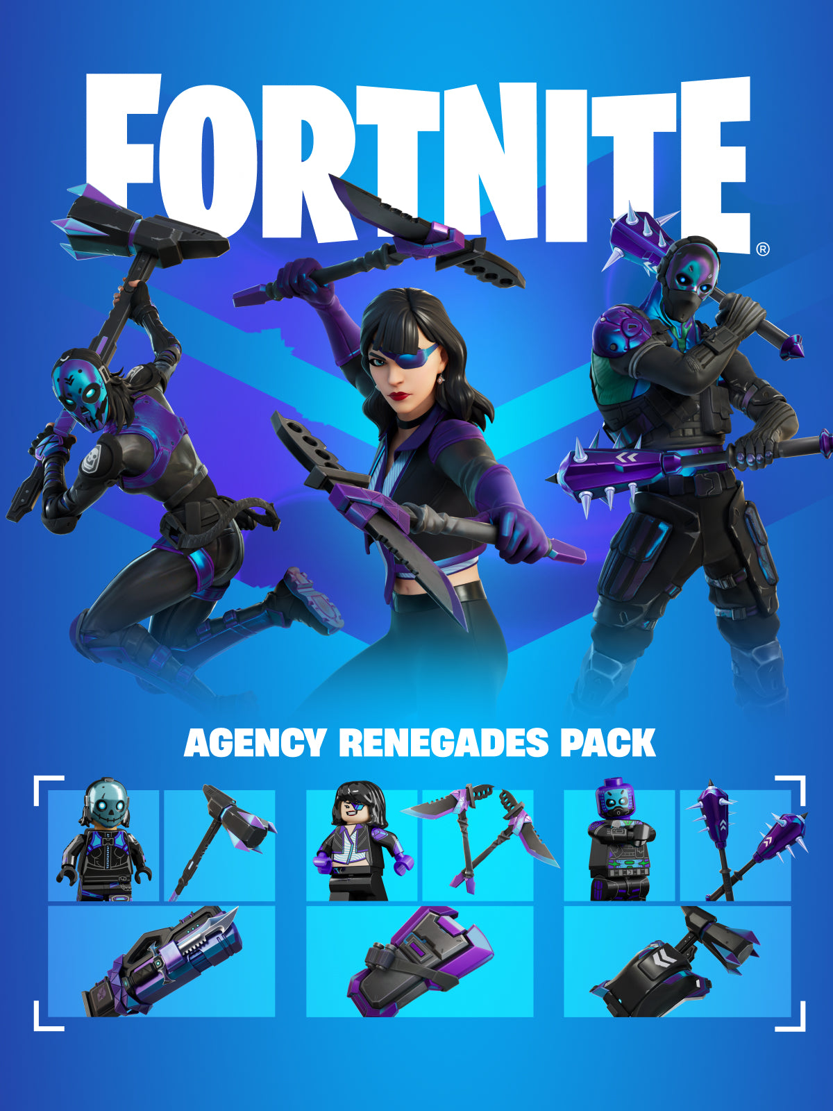 FORTNITE PACK : Agency Renegades