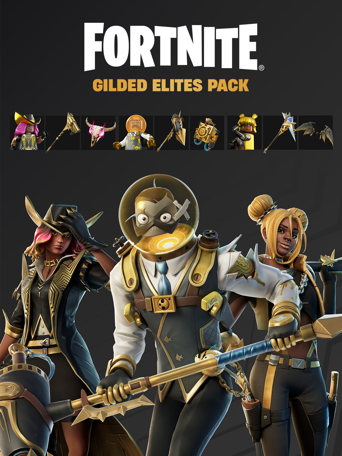 FORTNITE PACK : Gilded Elites