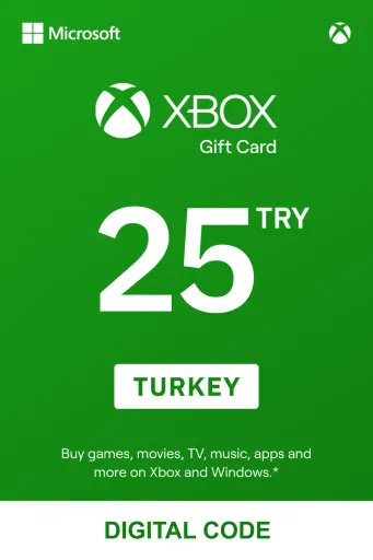 Xbox Gift Card 25 TRY