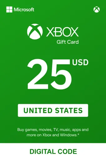 Xbox Gift Card 25$