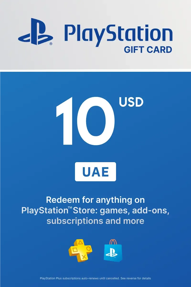 PSN Gift Card 10$ UAE