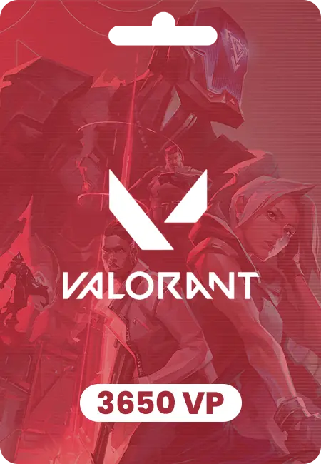 Valorant Gift Card 3650 VP EG